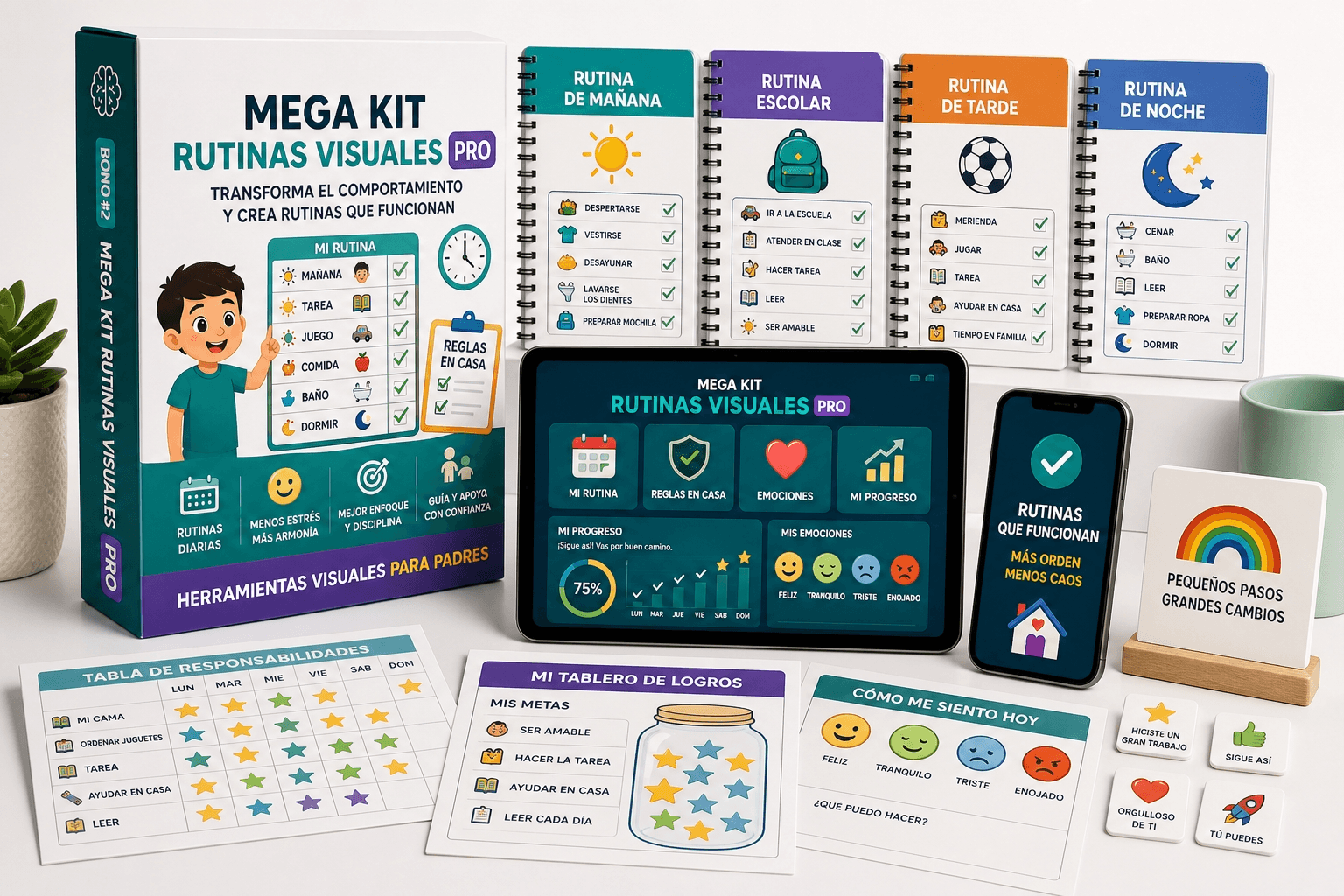 Bono #2: Mega Kit Rutinas Visuales PRO